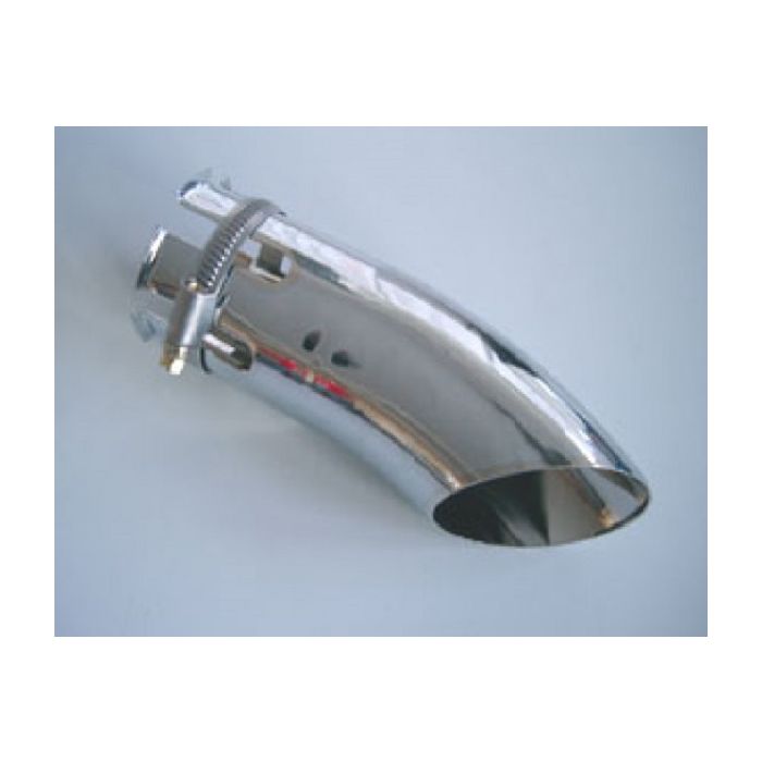 Rear silencer / exhaust cover for standard exhaust