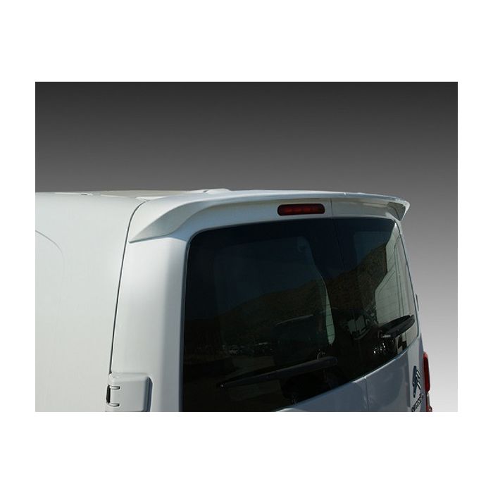 Rear roof spoiler (wing type doors)