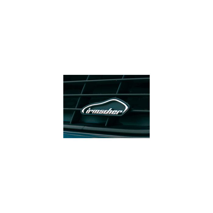Irmscher silhouette badge with holder