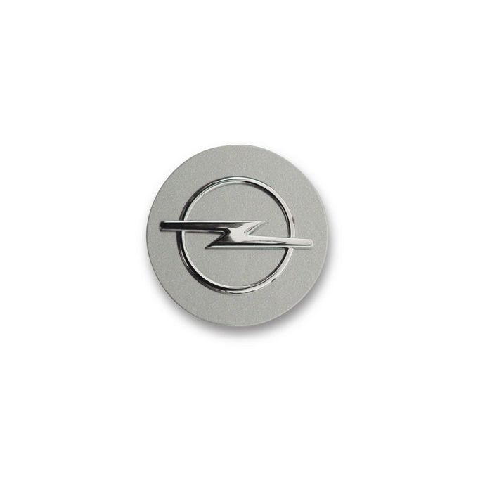 Center caps with Opel-logo (silver)