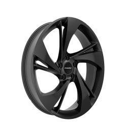 Set lichtmetalen velgen Heli Star Black Design 20".