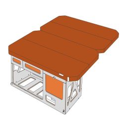 Schlafmodul in Farbe 62