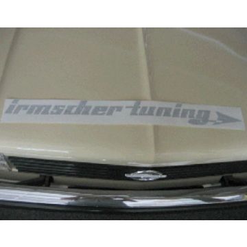 Aufkleber Irmscher Tuning 8 x 74,5 cm 