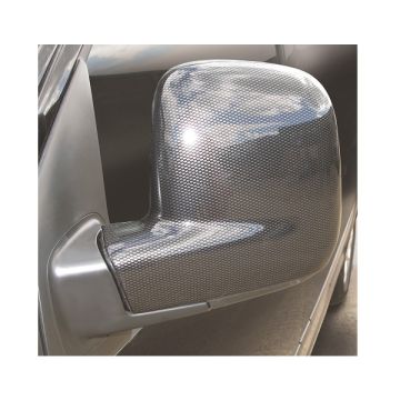 Mirror cover set (carbon-look) - up to MY2009