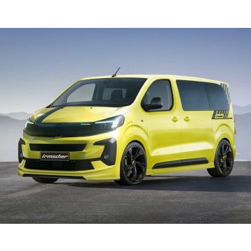 Body kit for vehicles with long wheelbase and tailgate with opening rear window   