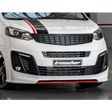 Foil decoration front spoiler lip red (white fleet)