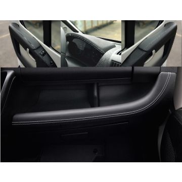 Package 2 leather black