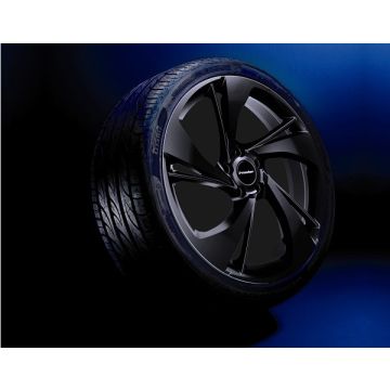 Complete summer wheel set Heli-Star Black Design 20 inch