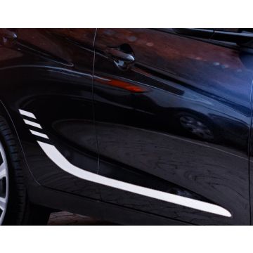 Foil decor set "Racing" (white, side walls)
