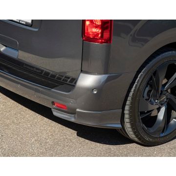Rear skirt widening