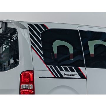 Foil decor set black (white fleet)