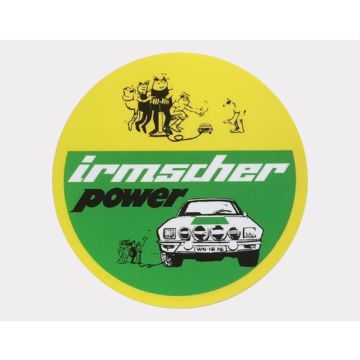 Aufkleber Irmscher Power Groß