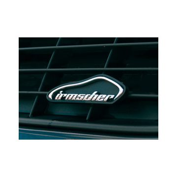 Irmscher silhouette badge with holder