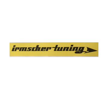 Irmscher Tuning Sticker (yellow)