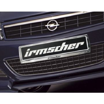 Number plate holder (chrome)