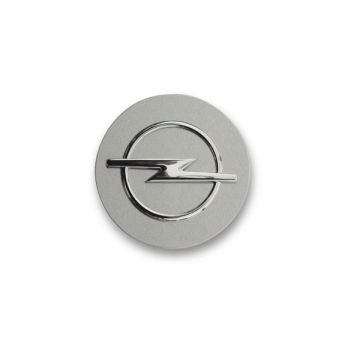 Center caps with Opel-logo (silver)