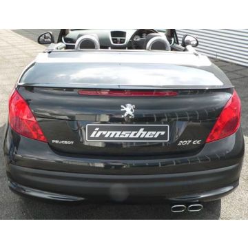 Rear lip spoiler