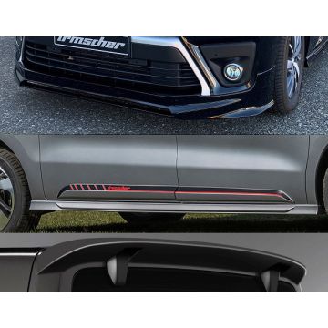 Bodykit für Fzg. mit langem Radstand und Heckflügeltüren