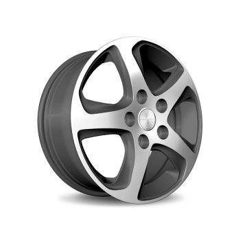Light alloy wheel in Wave Star exclusive mat design