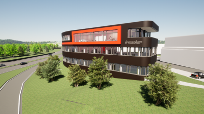 Irmscher Neubau am „Tor“ nach Winnenden 